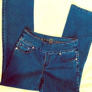 Euro Classic tummy control jeans (size 8)